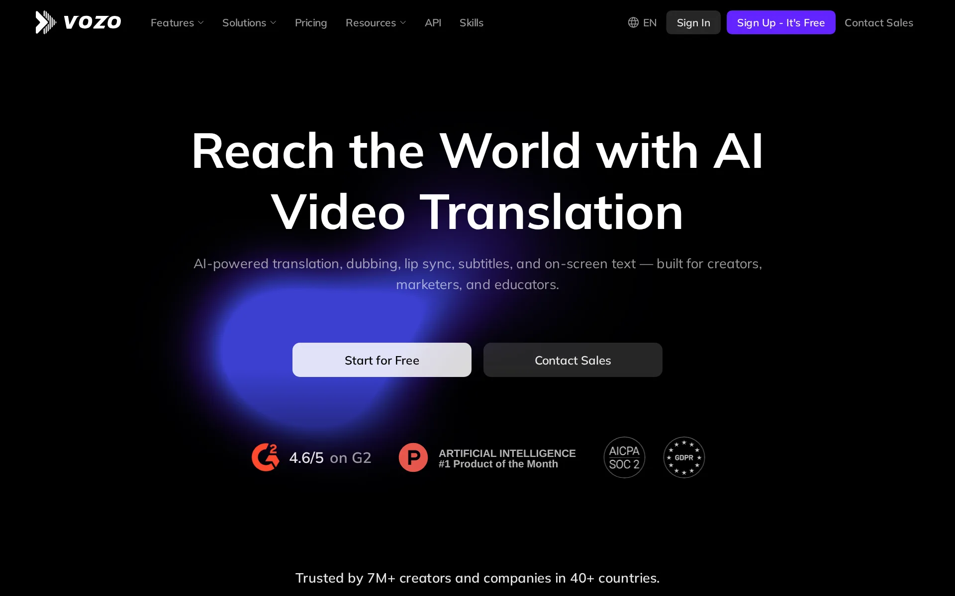Screenshot of Vozo